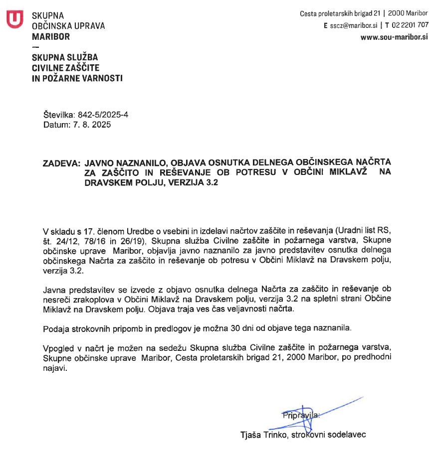 Javno naznanilo